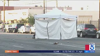 Hit-and-run victim found dead in road in North Hollywood 