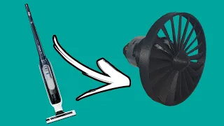 How to make a DIY Electric Jet engine out of vacuum cleaner!!!