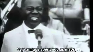 What A Wonderful World   Louis Armstrong legendado