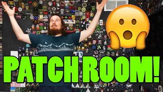 INSANE HUGE Airsoft Patch Collection! (Fills A Whole Room!)
