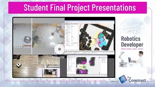 Students Final Project Presentation - Robotics Developer Masterclass 2023