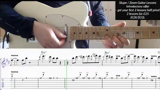 The Thrill is Gone - Rockschool Guitar Grade 4. Tab video.