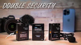 NEVER LOSE YOUR SOUND with Comica BOOMX-D PRO | The double security