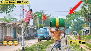 Update Viral Train Horn PRANK in 2023 | The Best Ptank of All Time | Train Horn PRANK | ComicaL TV