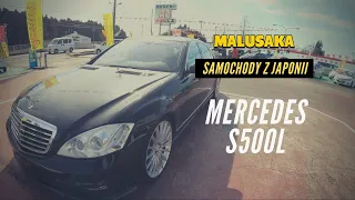 Mercedes  S500L - Samochody z Japonii