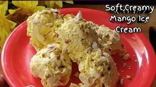 Mango Ice Cream || Soft & Creamy Mango Ice Cream Recipe || By Daily Delights Ice Cream Recipe ||