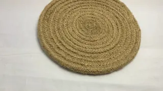 Jute Plain Round Placemat 8 inches