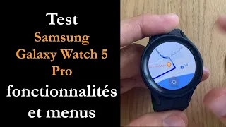 Test Samsung Galaxy Watch 5 Pro : autonomie et guidage vocal