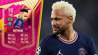 This Card is INSANE! 😍 98 Futties Neymar Player Review! FIFA 22 Ultimate Team