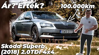 "Ár? Érték?" - SKODA SUPERB (2018) 2.0 TDI 4x4 L&K - RÉSZLETES BEMUTATÓ | HASZNÁLTTESZT