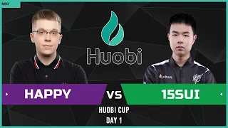 WC3 - Huobi Cup - Happy vs. 15sui (Day 1)