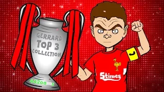 ⭐️STEVEN GERRARD TOP 3 COLLECTION⭐️ (PARODY highlights best goals kits retires)