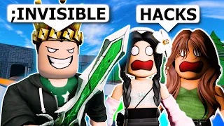 ROBLOX Murder Mystery 2 INVISIBLE TROLLING (MEMES)