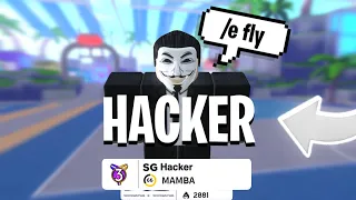 we DROPPED off A HACKER in HOOPZ and this HAPPENED.. (ROBLOX HOOPZ)