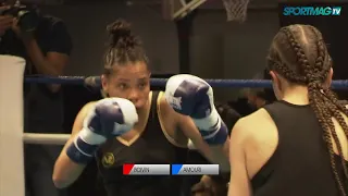 Combat coqs : Laura Boivin vs Méghane Amouri