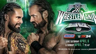 World Heavyweight Champion Seth “Freakin” Rollins vs. Drew McIntyre