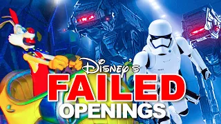 Disney's Failed Ride Openings