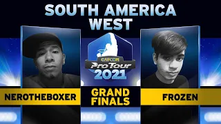NeroTheBoxer (Balrog) vs. Frozen (Nash) - Grand Final - Capcom Pro Tour 2021 South America West 1