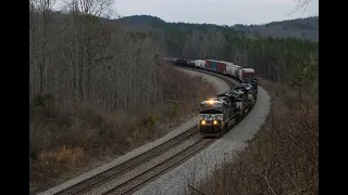 BNSF, Unit Trains, and a PSR Monster on Norfolk Southern's Chattanooga to Atlanta Main