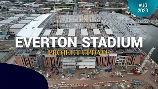 New Everton Stadium Update: Roof ‘Tips’ Towards Completion!