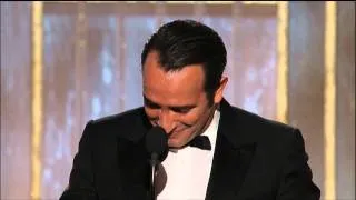 Jean Dujardin Wins Best Actor Motion Picture Comedy Or Musical  - Golden Globes 2012