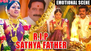 R.I.P Sathya's Father | Deivamagal Emotional Scene | Best of Deivamagal