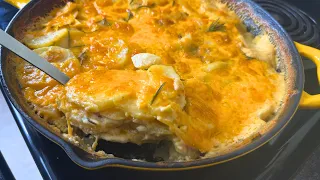 Everybody begged me for this recipe after trying it! Scalloped Potatoes Made Mom's Way ❤️