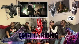 US KAIJU FANS ARE EATIN GOOD!! | Godziila x Kong: The New Empire Trailer Reaction