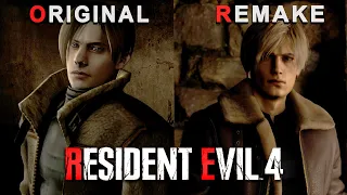 Resident Evil 4 - Remake vs Original Comparison