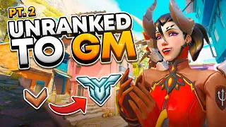 Educational Unranked to GM MERCY Part 2 | Overwatch 2