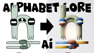 Alphabet Lore Season 1 Transformed by Ai | Reversed Part 2