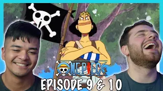 Some Of The WEIRDEST Characters Are Being Introduced || One Piece Episode 9 + 10 REACTION + REVIEW!