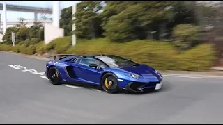 【超爆音】大黒PAスーパーカー加速サウンド Supercar in Daikoku PA.