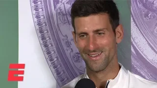 Novak Djokovic on dramatic win vs Roger Federer: ‘This match I'll remember forever’ | 2019 Wimbledon