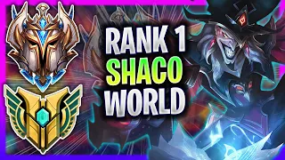 RANK 1 SHACO IN THE WORLD! | RANK 1 SHACO JUNGLE GAMEPLAY | RANK 1 SHACO GUIDE