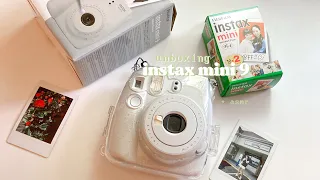 unboxing instax mini 9 | 2021, polaroid camera, asmr 📷