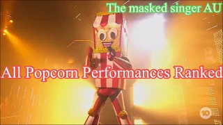 All Popcorn Performances Ranked (The masked singer AU)