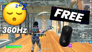 Fortnite ASMR but Im Playing With A Free Keyboard ( CREAMY SWITCHS )