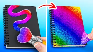 Défi de dessin Garçons vs Filles || Gadgets géniaux et astuces d'art faciles par 123 GO! CHALLENGE