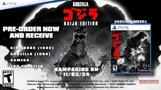 Godzilla: King of The Monsters - Concept Trailer | PS5