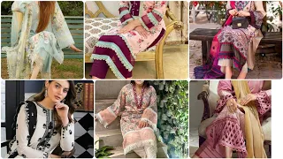 👗✨Beautiful Pakistani sleeve ideas Pakistani dress ideas for Eid  / organza daman ideas  for girls