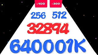 Merge Master : Number Run 3D Game in MAX LEVEL ⭐ MERGE SIMULATOR BATTLES (Math game)