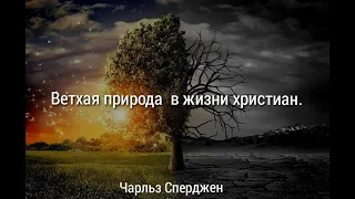 Ветхая природа в жизни христиан.. Чарльз Сперджен .. проповедь №9