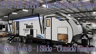 2023 VIBE 28BHE Two Bedroom Camper by Forestriver RVs @ Couchs RV Nation a RV Wholesaler - RV Review