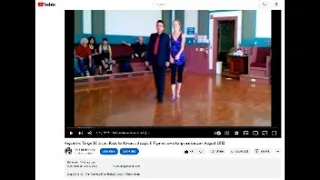 Argentine Tango Choreography review Mat & Mirabai   to "Oblivion"  www.tangonation.com   12/23/2022