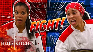 Barbie & Elise Fight Over Control Of The Kitchen | Hell's Kitchen