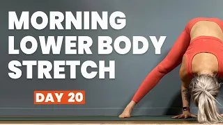 Lower body morning Yoga - 21 days of free live online yoga classes - (Day 20)