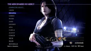 Resident Evil 6 The Mercenaries Helena Steel Beast No Mercy Full Combo (no grenade+CDG glitch)