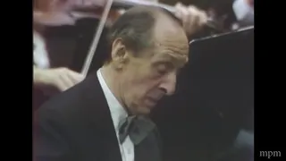 Vladimir Horowitz plays Rachmaninoff Piano Concerto No 3 in D minor Op.30