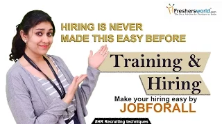 How to hire and provide training to an Employee? II HR Recruiting Tips